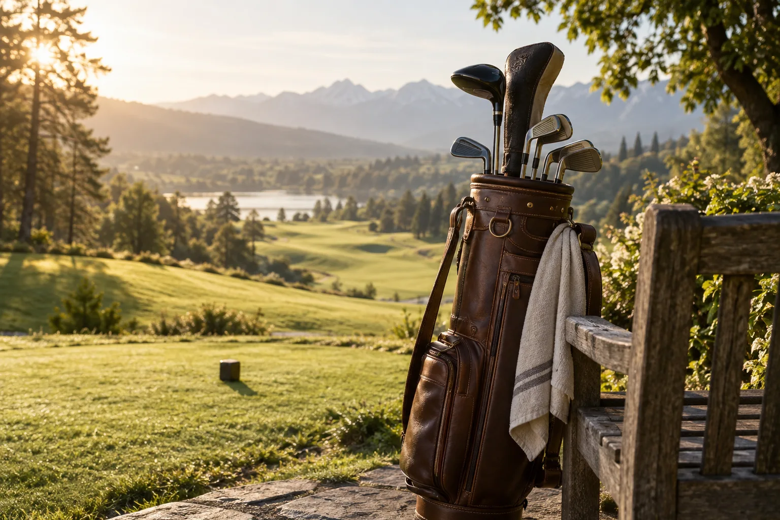 Eksempel på en golfdag i eget design
